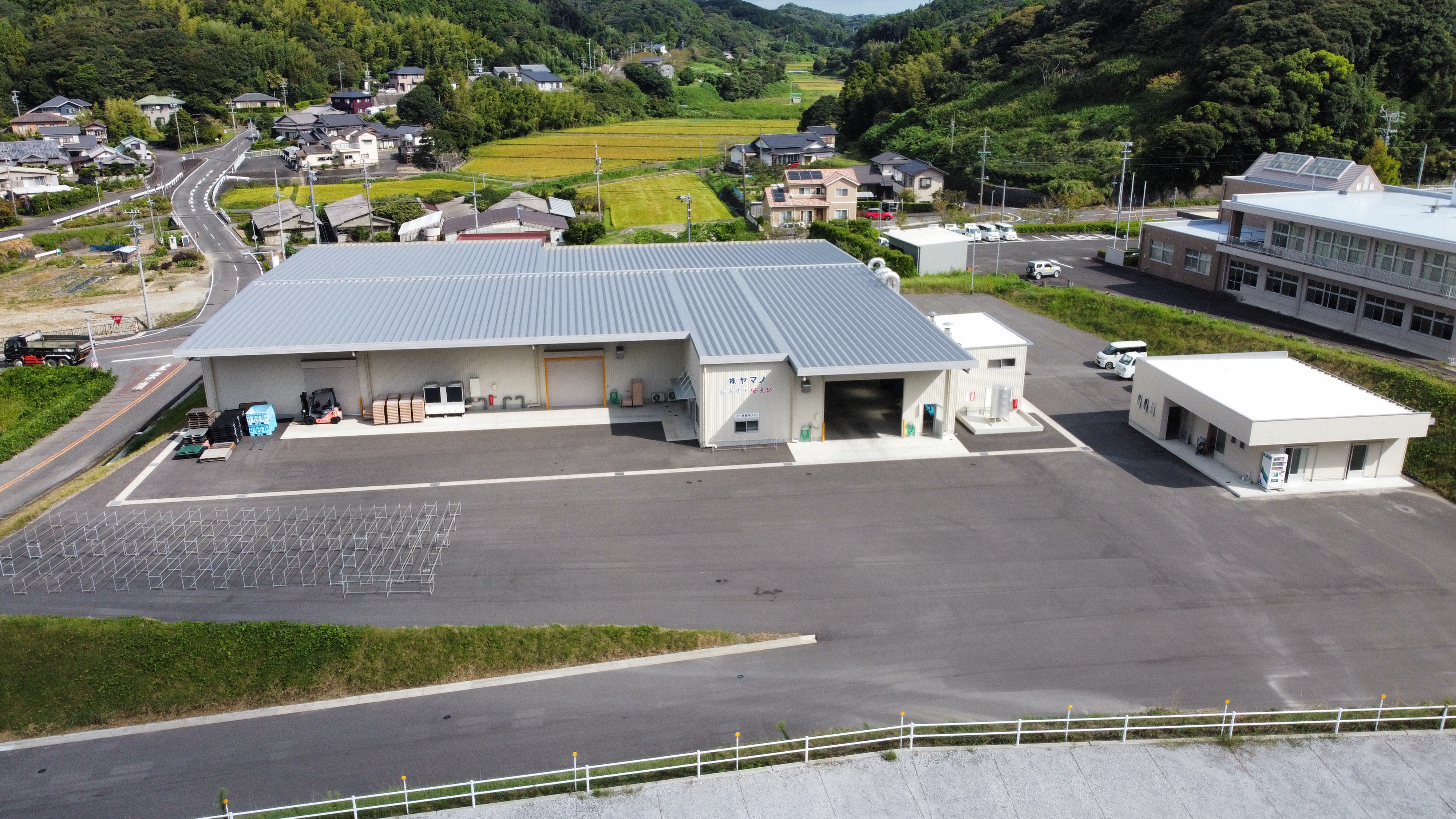 ㈱ヤマノ様 水産加工工場-冷蔵冷凍倉庫 新築工事 | タクミ企画